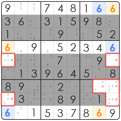 sudoku swordfish method